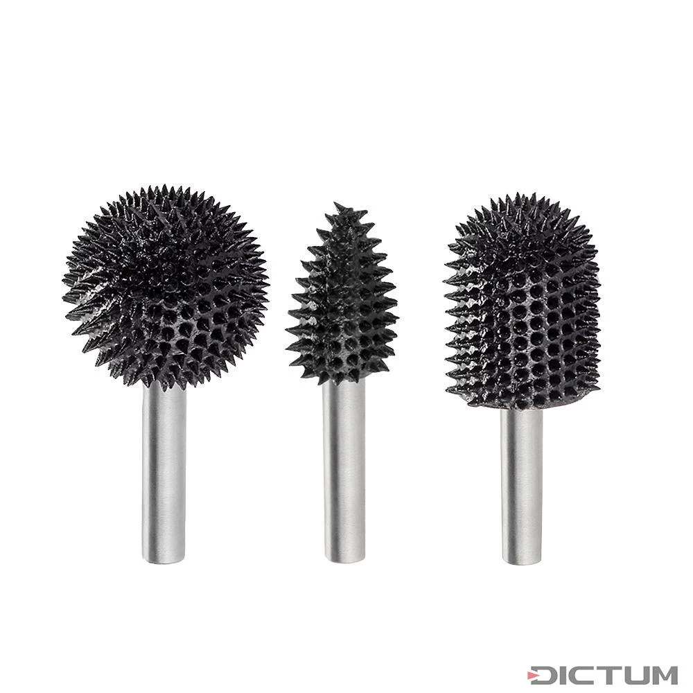 Jeu De Fraises à Râper Kutzall, Extreme, Extra Gros Grain, Ø Tige 6,35 Mm 3 Jeu De Fraises à Râper Kutzall, Extreme, Extra Gros Grain, Ø Tige 6,35 Mm – Image 3
