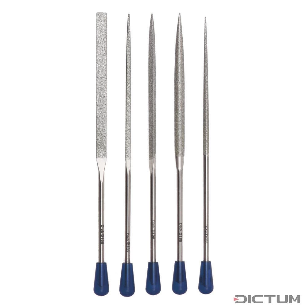 Limes-aiguilles Diamant, Monocristallin, Jeu De 5 Pièces, D91