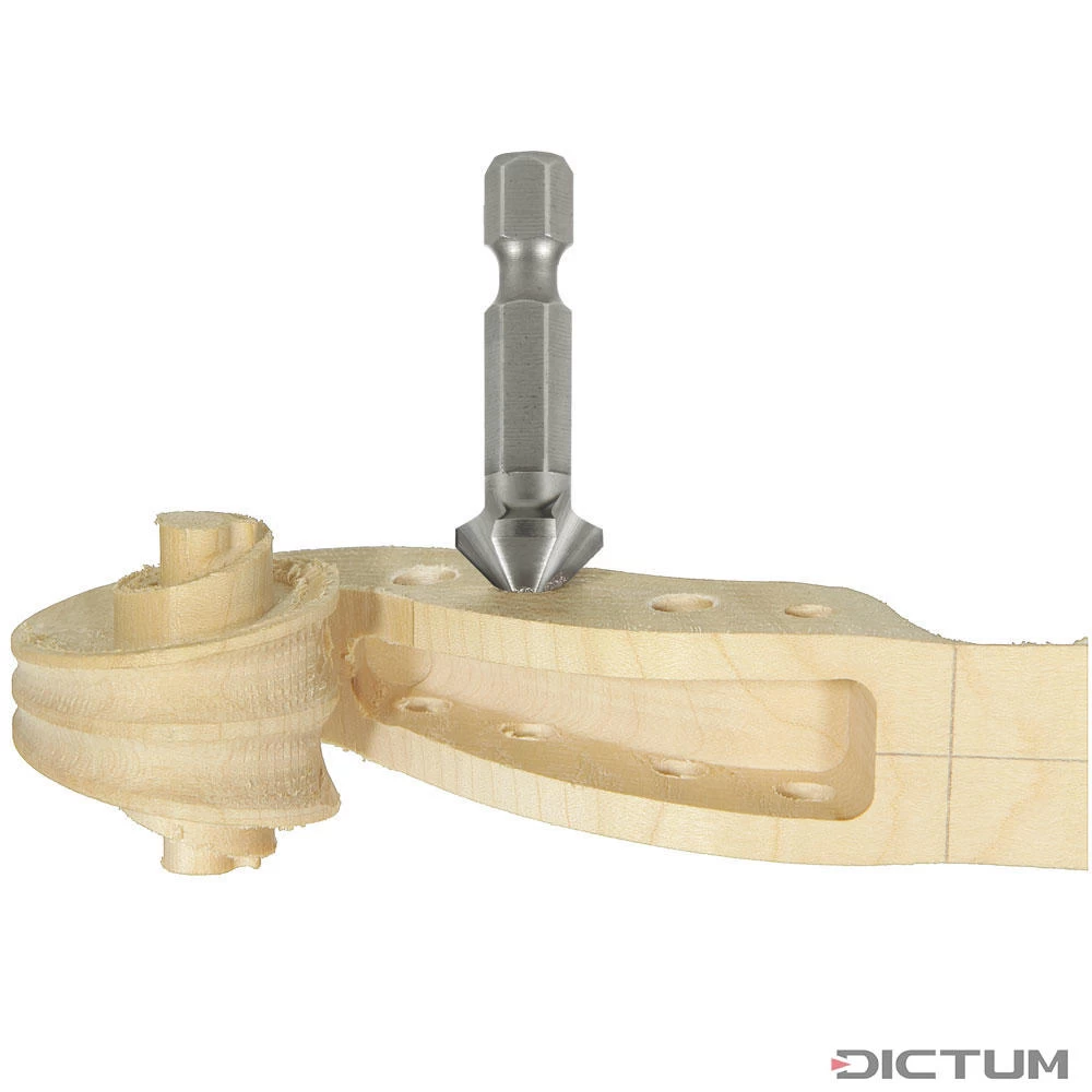 Chanfreineur à 90° Fisch, Ø 12,4 Mm 2 Chanfreineur à 90° Fisch, Ø 12,4 Mm – Image 2