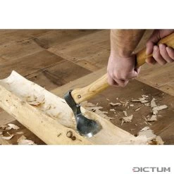 Herminette Creuse à Deux Mains DICTUM, Cintre 8 -Magasin D'outils 708358 01 A WE 8 DICTUM Zweihand Hohldechsel Stich 8 WZ jpg