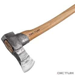 Hache à Fendre DICTUM Avec étui En Cuir -Magasin D'outils 708472 03 P WE 8 DICTUM Spaltaxt WZ jpg
