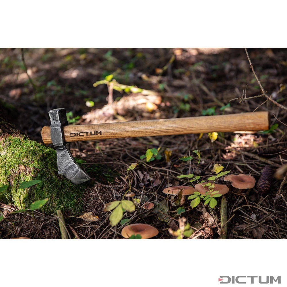 Hache De Plein Air DICTUM Avec Tête De Frappe, Avec étui En Cuir Standard – Image 5