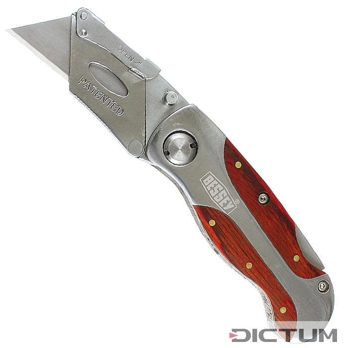 Couteau Pliant Bessey, Poignée En Bois 1 Couteau Pliant Bessey, Poignée En Bois