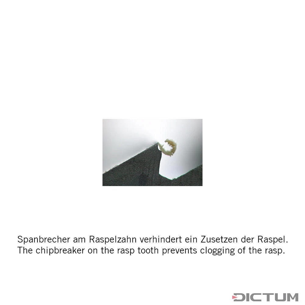 Râpe-lime Iwasaki, Version Compacte, Demi-ronde, Moyenne – Image 2