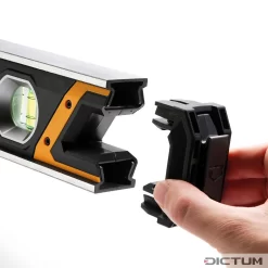 Niveau à Bulle Magnétique ToughBuilt, Avec éclairage Des Bulles, 23 Cm -Magasin D'outils 714732 05 A WE 8 ToughBuilt Magnetwasserwaage mit Libellen Beleuchtung 23 cm WZ jpg