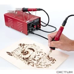 Set Complet D'appareil De Pyrogravure Burnmaster Eagle, Incl. 15 Pointes 13 Set Complet D'appareil De Pyrogravure Burnmaster Eagle, Incl. 15 Pointes -Magasin D'outils 715300 05 A WE 8 Burnmaster Eagle Brandmalger t Set inkl 15 Brennschleifen WZ jpg