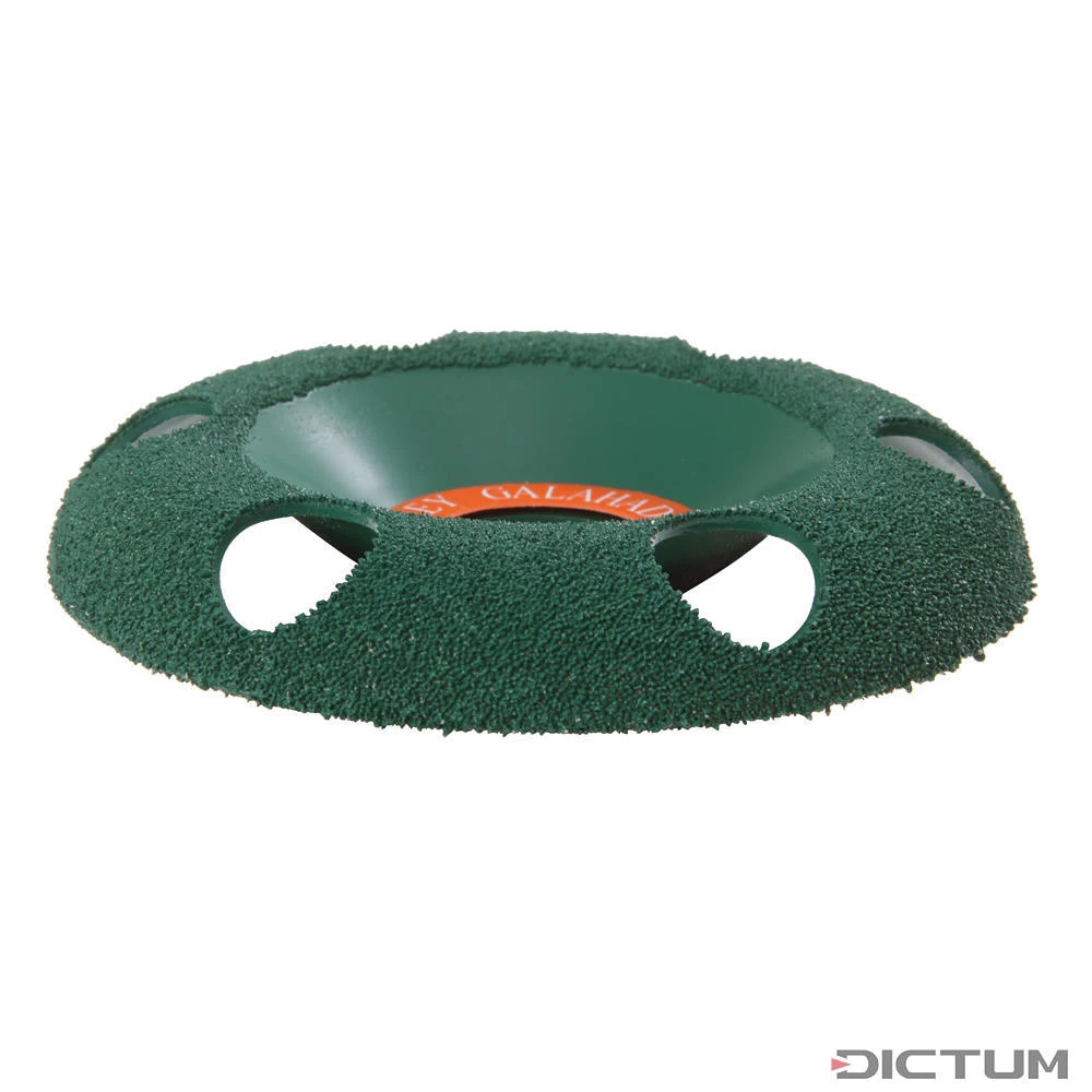 Disque-râpe King Arthur's Tools Holey Galahad Carbure, Rond, Fin 2 Disque-râpe King Arthur's Tools Holey Galahad Carbure, Rond, Fin – Image 2