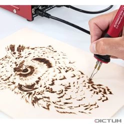 Pyrograveur Burnmaster Hawk, Jeu -Magasin D'outils 715425 05 A WE 8 Burnmaster Hawk Brandmalger t Set WZ jpg c1