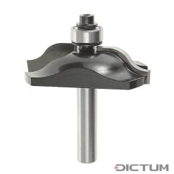 Fraise Plate-bande HW, Roulement à Billes, Queue Ø 8 Mm, Corniche, Ø 50,8 Mm