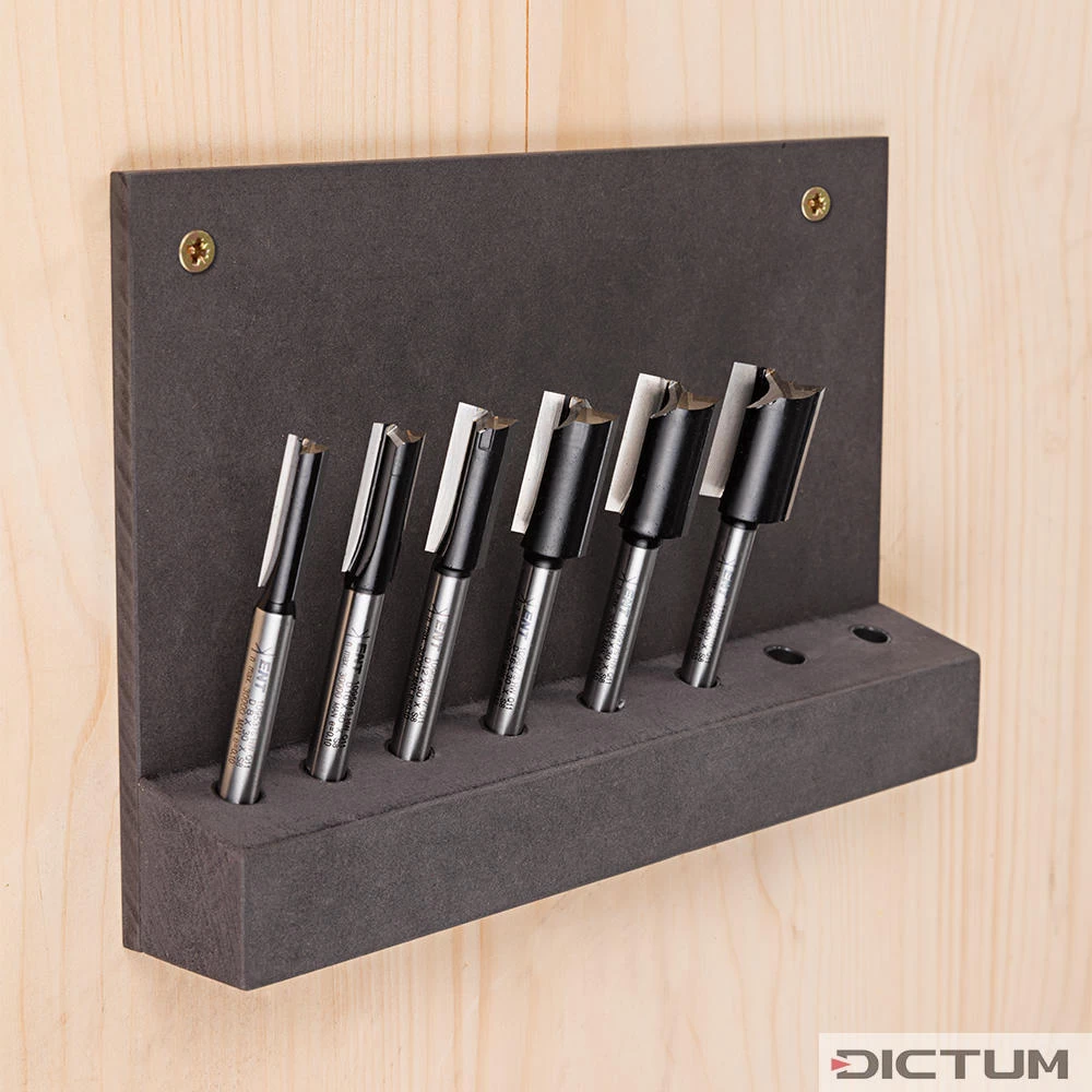 Fraise à Rainure DICTUM MD Extra-longue Avec Lame De Perçage, 6 Pièces – Image 5