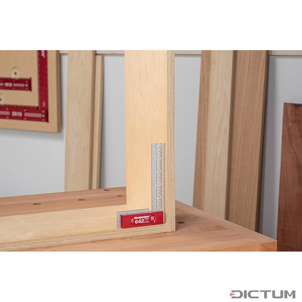 Équerre De Précision 90° Woodpeckers En Acier Inoxydable, Modèle 642 4 Équerre De Précision 90° Woodpeckers En Acier Inoxydable, Modèle 642 – Image 4