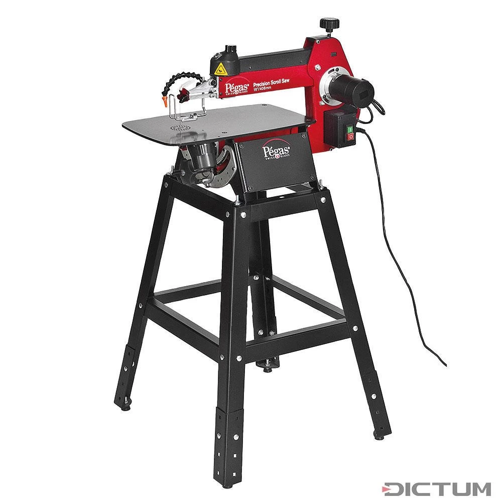 Scie Découpeuse Pégas, 16 Pouces, Piètement Réglable En Hauteur Inclus