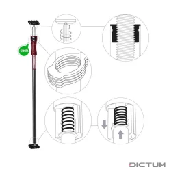 Barre De Charge Piher , P2, 0,95-1,7 M -Magasin D'outils 721018M 04 G WE 8 Piher Lastenstangen WZ jpg c1