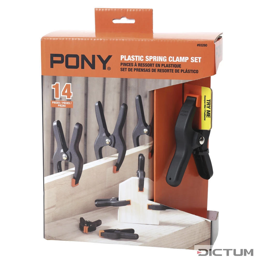 Pinces à Coller Pony Gorilla, Jeu 14 Pièces 2 Pinces à Coller Pony Gorilla, Jeu 14 Pièces – Image 2