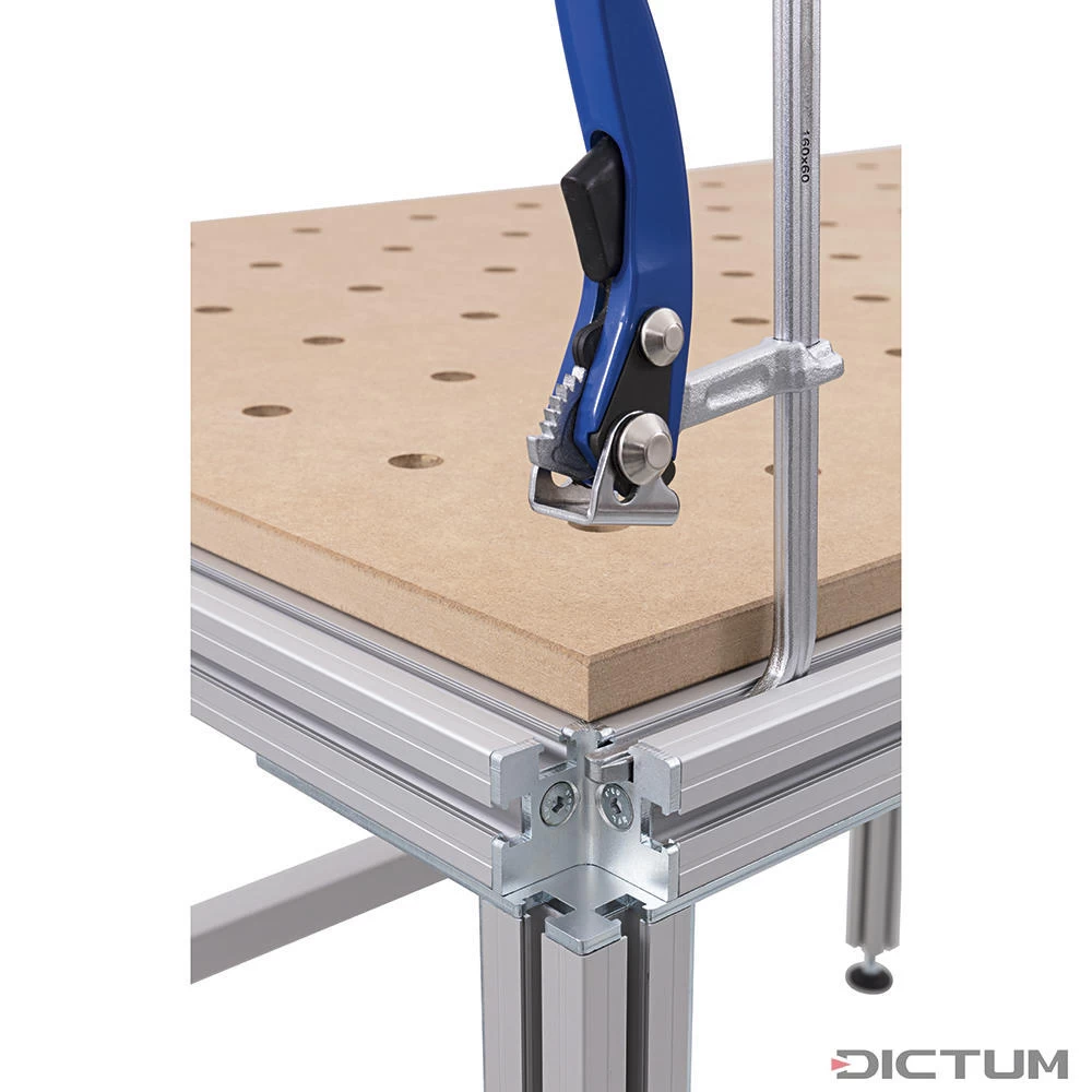 Table Multifonctions DICTUM PRO, Gabarit De Perçage X61, MDF, Marron – Image 2