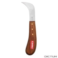 Couteau à Cuir Et à Linoléum Bandle, Manche En Merisier